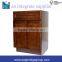 Cherry Mahogany Brown Saddle Base Kitchen Cabinet, 24"x34.5"x24"