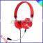 Latest Fashionable Stylish headset high performance multimedia headsets for computer with detachable PC microphone