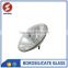 transparent handmade high borosilicate glass lampshade for lighting