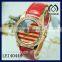 NEW DESIGN POPULAR UNITED STATES WATCH OF FLAGS FASHION UNITED STATES FLAG WATCH