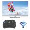 Wholesale slim mini wireless keyboard for samsung smart tv/Android tv box