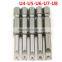 5PCS 1/4 Inch Hex Magnetic U Shaped Screwdriver Bits 50mm Length U4 U5 U6 U7 U8 AR-14