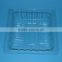 clear PET plastic disposable blister food tray,PET food grade clear fruit tray /pallet,Clear plastic tray