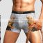 100% Nature silk men's underwear sexy men's panty briefs, European size