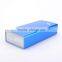 slim design portable power bank high capacity metal power bank