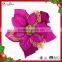 Partypro 2015 Wholesale Christmas Indoor Decorations Colorful Plastic Flower Christmas Decor Flower