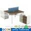 Industrial wooden computer workstation furniture