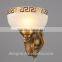 marble Style Classical full Copper luxury decorative light Chandelier For hotel wall light 1 heads 623-1w