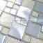 LA048 easy-clean 8mm thickness aluminum glass kitchen backsplash tile