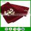 Metal hook 100 cotton golf towel embroidery style