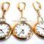 Key Chain Watch - Key Ring Watch - Brass Keychain Clock - Nautical Clock for Key 13424
