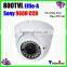 Camera security system 800tvl sony effio-a ccd sensor 36pcs ir leds CXD4151gg metal cover outdoor using dome cctv camera