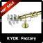 KYOK Double curtain rod accessories , golden curtains rods in dubai