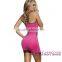 Studded Mesh Insert Rosy Bodycon Mini different types dress materials