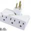 UL/CUL swivel outlet adapter current tap
