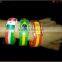 LED flashing flag bracelet with swtich control