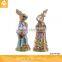 Vintage Hand Pained Bunny Rabbit Figurine Easter Decoration for 2016