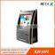 customizable touch screen ticket vending machine with fingerprint scanner