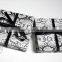 S/4 Mock Snakeskin Faux Leather Gift Coaster Set, Promotional Coaster Sets
