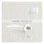 White Plastic Cosmetic Oval Tubes with Transparent Fliptop Cap