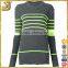 Green and grey woman casual fashion high quality button wool sweater