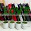 Artificial green moss letters fake moss letters for table decor
