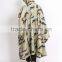 100% polyester PU PVC coating long raincoat outdoor workplace waterproof breathable