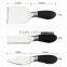 2016 Hot sell Stainless steel cheese knife set handle with rubber coating kitchen tool set