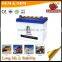 Dry charged 12v car battery with JIS standard