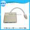2016 newest design usb3.1 type c hub adapter for laptop