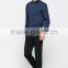 Men's fashion casual long sleeve shirts with pattern