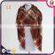 new styles 38colors winter blanket scarf shawl pashmina red tartan scarf