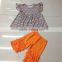 Adorable dress set designs teenage girls baby frock designs short puffy dresses set for girls of 10 years old