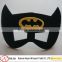 Felt batman mask ,felt party mask with elastic band for kids toys