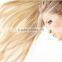 wholesale the blond hair extension pure brazilian human hair clip on hair