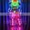 Wireless DMX512 Stilt Walker LED Tron Dance Robot Costume