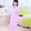 children cotton waffle quick-drying bathrobe cheap comfortable kimono collar kids bathrobes