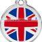 Metal Tag Dog with Emboss Logo on