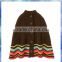 zig zag stripe knitted cardigan/kids knitted cardigan/knitted kids cardigan sweater