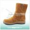 Women Brown Suede Leather Shoes Boots Half Boots