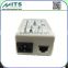 24W/56V 1 port Gigabit PoE Injector for IP Phone, IP Cam, AP, Security & Networking Devices