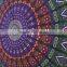 Psychedelic Star Mandala Tapestry Wall Hanging Bed sheet Twin Bedspread Indian Manufacturing Wholesale Tapestry Supplier