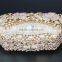 Hand Made Elegant Clear Crystal India Clutch Bag Fashion