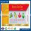 Hot sell private clear heat shrink deodorant bottle PE label