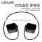 Fashion USAMS Square Sport Bluetooth Earphone Stereo Necklace Earphone