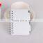 Custom pocket aluminum notepad high quality spiral bound note book printing