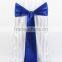 satin Chair cover Organza sashes for Wedding or hotel chairs factory direct