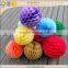 baby showers decoration handmade hanging Tissue paper mini honeycomb balls