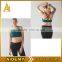 new design custom nylon/spandex dry fit womens Strappy back sexy sports bra fitness yoga bra