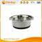 Chi-buy Non-slip Stainless Steel Pet Bowl with Silicone Bottom Free Shipping on order 49usd